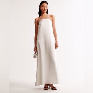 Strapless Trapeze Maxi